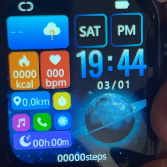 Pink smart watch - Picture 4 of 11